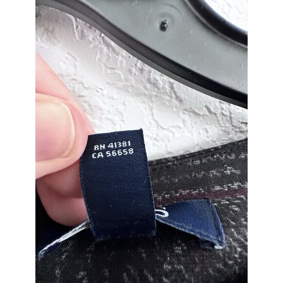 Chaps Womens Sleeveless Sheath Dress Gray Red Plaid Size Medium Office Cocktail - Picture 6 of 15